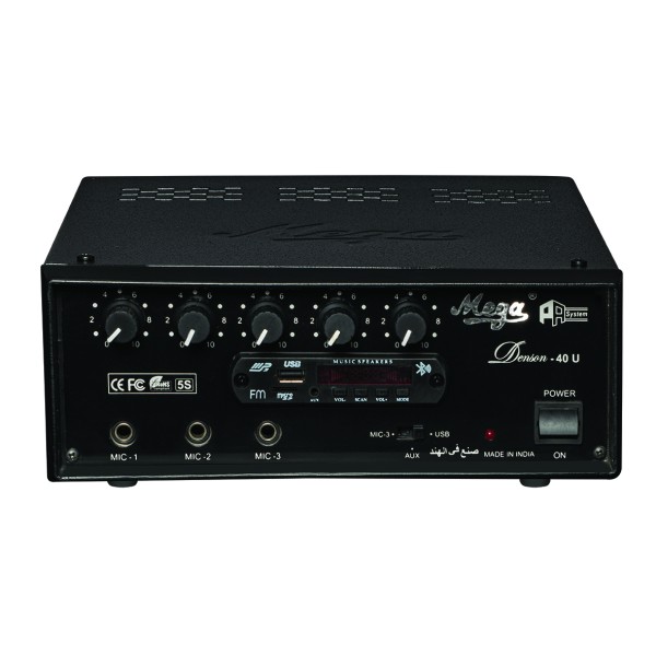Denson 40 U P.A Low Power Mixer Amplifier